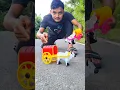 Big And Small Two Remote Control Cow Vehicle Unboxing