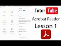 Adobe Acrobat Reader Tutorial - Lesson 1