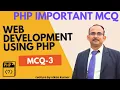 PHP MCQ Challenge Test Your Web Development Knowledge MCQ-2 on Web Development Using PHP