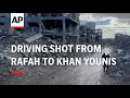 Download Lagu Driving shot from Rafah to Khan Younis shows scale of destruction of Gaza Strip