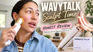 I Tried the Wavytalk Sculpt Time Facial Device HONEST REVIEW!