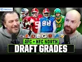 NFL Draft Grading EVERY AFC NFC North Team s Picks