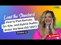 How to Plan Remote On-Site and Hybrid Audits Under the New ISO 19011