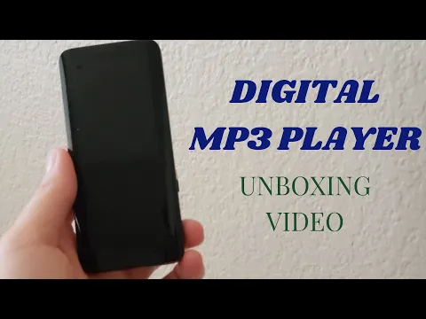 Download MP3 Digital MP3 Player | Aiworth - Unboxing Video