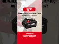 Milwaukee M18 HIGH OUTPUT XC5 vs Standard XC5 0 Speed Test