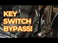 How to bypass hotwire your motorcycle key switch