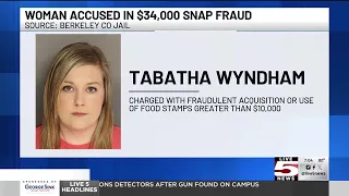 Berkeley County woman charged in connection with 34K food stamp fraud