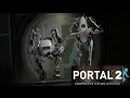 The Surry and Robert playing Portal 2 Team Building CO-OP