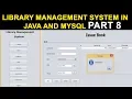 Library Management System Project in Java Part 8