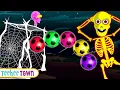 Lagu Loony Skeletons Playing Haunted Soccer Match + Spooky Scary Skeletons Songs by Teehee Town