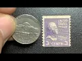 2000 D Thomas Jefferson 5 cents Postage Stamp 1938 1801-1809 3 cents