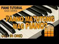 Lagu Paano Matutong Mag Piano?Tagalog Piano Chords Tutorial for beginner.