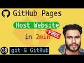 Host Website For Free in 2 min Getting Started with GitHub Pages