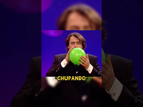 VIN DIESEL PROBÓ EL GAS HELIO EN VIVO