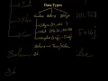 Python Data Types Tutorial