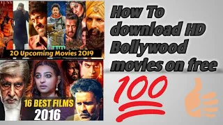 how to download hd bollywood movies in hindi free