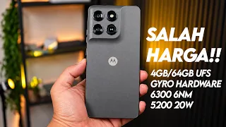 Baru Launch Mahal tapi Nanti Murah Kok !! Unboxing Motorola g37