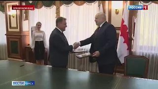 Глава региона Виталий Хоценко с рабочей поездкой находится в Ставропольском крае