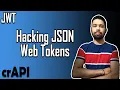 API9 - Hacking JSON Web Tokens JWT crAPI