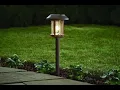 Hampton Bay - Solar Bronze and Warm Wood LED Path Light