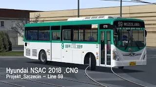  omsi2 hyundai nsac 2018 cng projekt szczecin line 59 