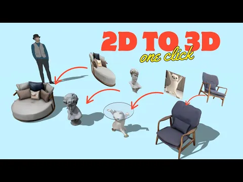 This AI Makes 3D Models From Photos So Easy!