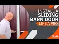 Install a Sliding Barn Door Like A Pro - Detailed Tutorial