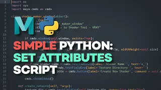 Effortlessly Update Multiple Objects in Maya with Code - Simple Python