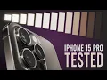 iPhone 15 Pro Dynamic Range Test