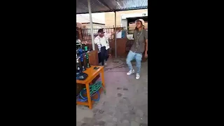 steezyhd with tick talk perfoming live on koklas place launching senzo afrika single taxi driver