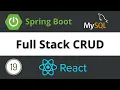 View Information of specific User Full Stack CRUD Application Spring Boot and React - 19