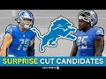 4 SURPRISE Detroit Lions Cut Candidates Ft Malcolm Rodriguez John Cominsky Levi Onwuzurike