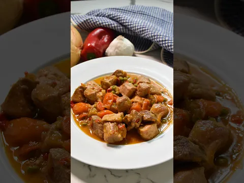 Receta de carne de cerdo en salsa deliciosa