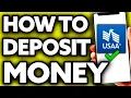 How To Deposit Money in ATM USAA - Step by Step