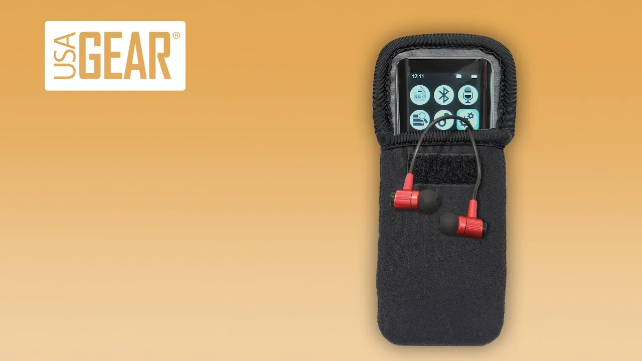 USA GEAR MP3 Player Case | Product Features