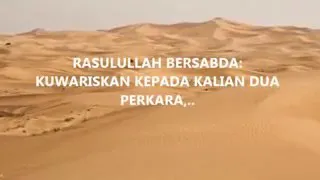 suatu pagi di hari hari terakhir baginda rasulullah