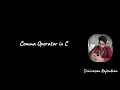 33 Comma Operator in C Language Why Use the Comma Operator in C C Comma Operator in 5 Minutes