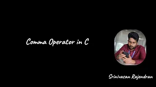 33 Comma Operator in C Language Why Use the Comma Operator in C C Comma Operator in 5 Minutes