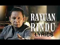 Download Lagu Shidi Data - Rayuan Rindu Lirik