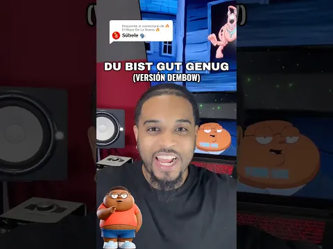 Convertí la canción de "DU BIST GUT GENUG" en dembow🇩🇴