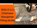 Stihl 2 in 1 Chainsaw Sharpener Filing Guide