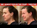 She Lied in Court Ready to Walk Free Then Her Husband Testified