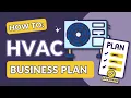 HVAC Business Plan Template How to Create a Lender-Ready Plan Includes Free Template