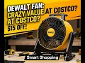 Unboxing DeWalt 16 3-Speed Benchtop and Hanging Drum Fan