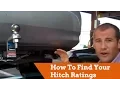 How To Find Your Hitch Ratings For Towing U-Haul Trailers
