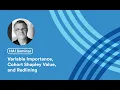 Art Owen Variable Importance Cohort Shapley Value and Redlining