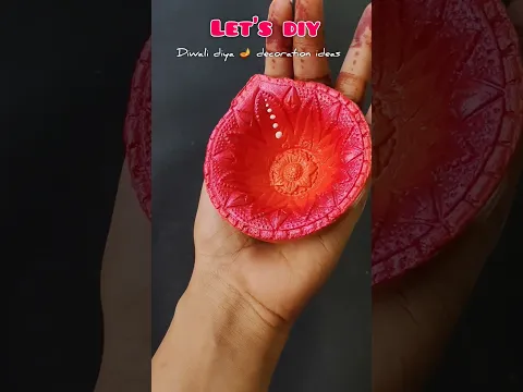let's diy beutiful diya decoration 🪔#diy #diya #decoration #homedecor #diwali #diya #decoration #diy