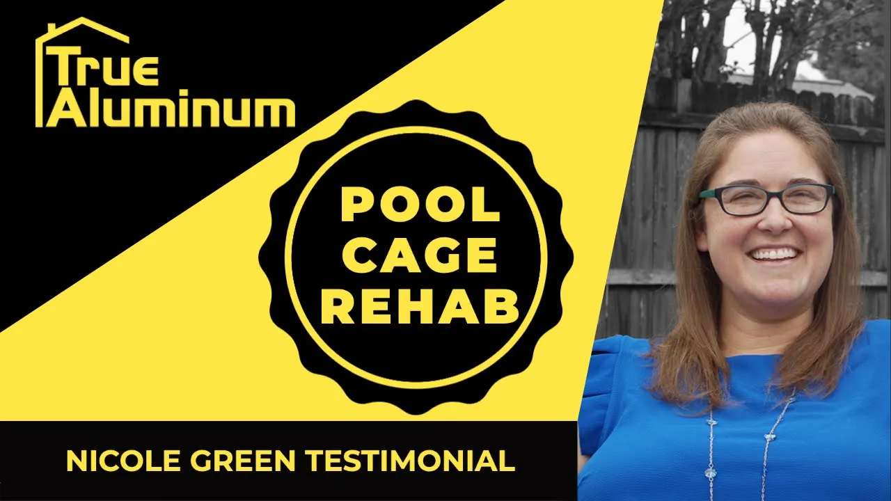 Nicole Green's Pool Cage Rehab in Plant City, FL
