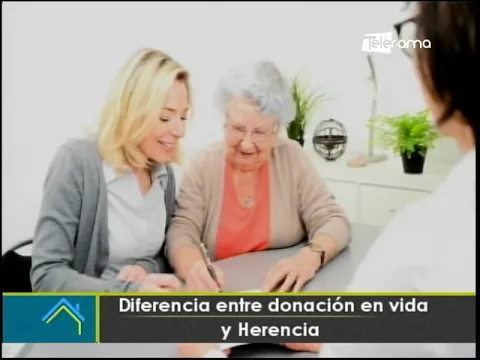 Diferencia entre donación en vida y herencia