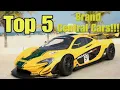 GT7 Top 5 - Best Cars of Brand Central
